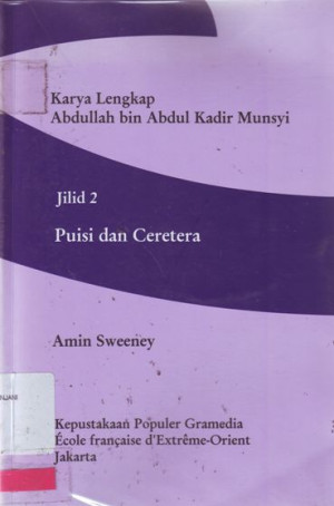 Image of Karya Lengkap Abdullah Bin Abdul Kadir Munsyi, Jilid 2