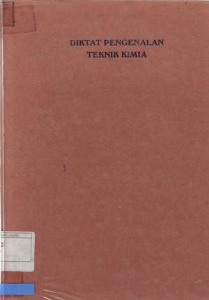 Image of Pengenalan Teknik Kimia (catatan kuliah)