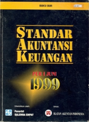 Image of Standar Akuntansi Keuangan Buku Dua:Per 1 Juni 1999
