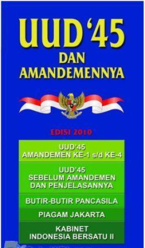 Image of UUD 45 dan Amandemennya