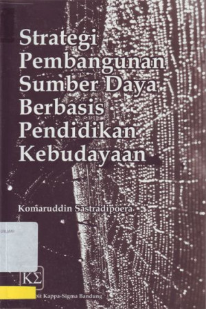 Image of Strategi pembangunan sumber daya berbasis pendidikan kebudayaan
