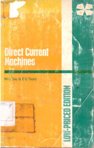 Image of Direct Current Machines