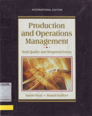 Image of Production and Operations Management: total quality and responsiveness